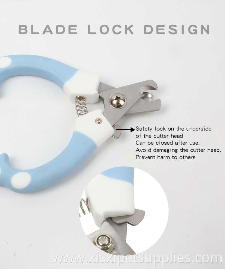 Factory Wholesale High Quality Cat Nail Cutter Pet Dog Nail Clipper With Safety Guard